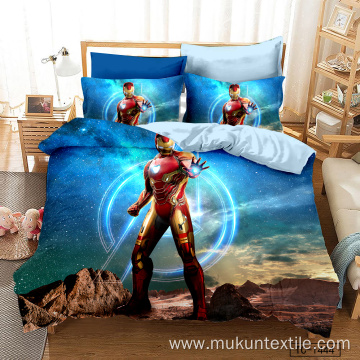 3D digital bedsheet printed duvet cover bedding sets